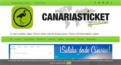 Desktop Screenshot of canariasticket.com